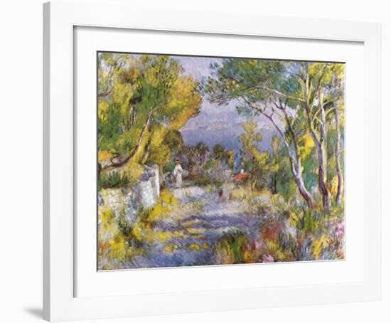 L'Estaque, c.1882-Pierre-Auguste Renoir-Framed Art Print