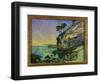 L'estaque, Effet Du Soir Painting by Paul Cezanne (1839-1906) Dim 0,43 X 0,59 M Paris Musee Du Louv-Paul Cezanne-Framed Giclee Print