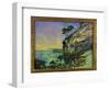 L'estaque, Effet Du Soir Painting by Paul Cezanne (1839-1906) Dim 0,43 X 0,59 M Paris Musee Du Louv-Paul Cezanne-Framed Giclee Print