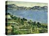 L'Estaque. Landscape in the Gulf of Marseille, about 1878/79-Paul Cézanne-Stretched Canvas