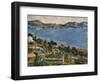 L'Estaque, View of the Bay of Marseille, 1878-1879-Paul Cézanne-Framed Art Print