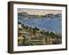 L'Estaque, View of the Bay of Marseille, 1878-1879-Paul Cézanne-Framed Art Print