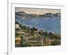 L'Estaque, View of the Bay of Marseille, 1878-1879-Paul Cézanne-Framed Art Print