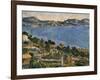 L'Estaque, View of the Bay of Marseille, 1878-1879-Paul Cézanne-Framed Art Print