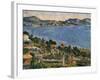 L'Estaque, View of the Bay of Marseille, 1878-1879-Paul Cézanne-Framed Art Print