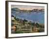 L'Estaque, View of the Bay of Marseille, 1878-1879-Paul Cézanne-Framed Art Print