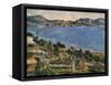 L'Estaque, View of the Bay of Marseille, 1878-1879-Paul Cézanne-Framed Stretched Canvas