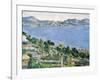 L'Estaque, View of the Bay of Marseilles, circa 1878-79-Paul C?zanne-Framed Giclee Print