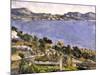 L'Estaque vue du golfe de Marseille-Paul Cézanne-Mounted Giclee Print