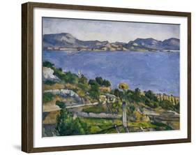 L'Estaque-Paul Cézanne-Framed Giclee Print