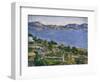 L'Estaque-Paul Cézanne-Framed Giclee Print