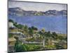 L'Estaque-Paul Cézanne-Mounted Giclee Print