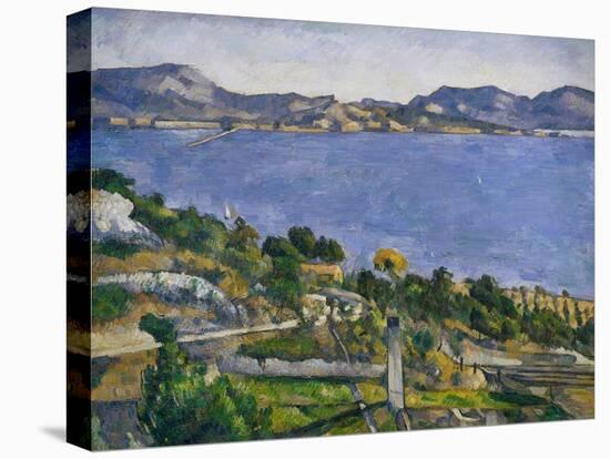 L'Estaque-Paul Cézanne-Stretched Canvas