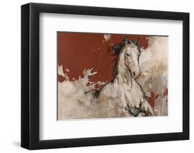 L'étalon-Cyril Réguerre -Framed Art Print