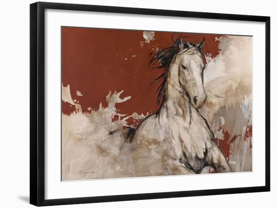 L'étalon-Cyril Réguerre -Framed Art Print