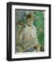 L'ete - summer, 1880 Oil on canvas, 676 x 61 cm.-Berthe Morisot-Framed Giclee Print