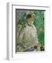 L'ete - summer, 1880 Oil on canvas, 676 x 61 cm.-Berthe Morisot-Framed Giclee Print