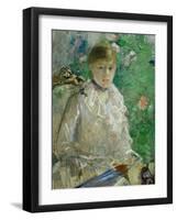 L'ete - summer, 1880 Oil on canvas, 676 x 61 cm.-Berthe Morisot-Framed Giclee Print