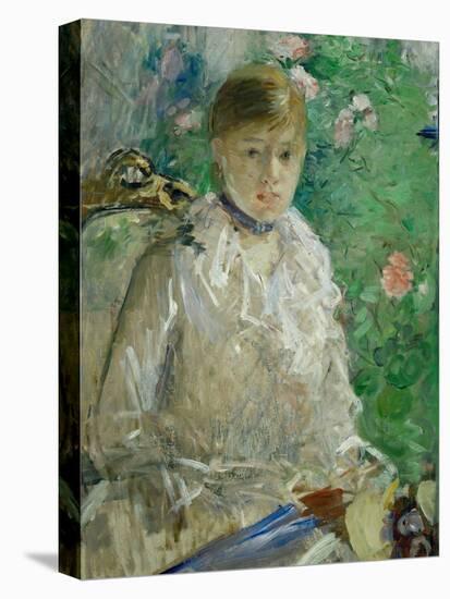 L'ete - summer, 1880 Oil on canvas, 676 x 61 cm.-Berthe Morisot-Stretched Canvas