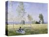 L'ete (Summer)-Claude Monet-Stretched Canvas