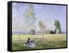 L'ete (Summer)-Claude Monet-Framed Stretched Canvas