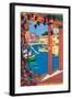 L'Ete Sur La Cote d'Azur-Guillaume Roger-Framed Art Print