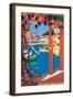 L'Ete Sur La Cote d'Azur-Guillaume Roger-Framed Art Print