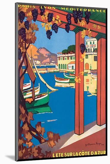 L'Ete Sur La Cote d'Azur-Guillaume Roger-Mounted Art Print