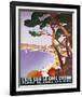 L'Ete Sur la Cote D'Azur-Roger Broders-Framed Giclee Print