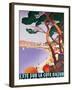 L'Ete sur la Cote d'azur-Roger Broders-Framed Premium Giclee Print