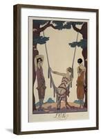 L'Eté (The Summer)-Georges Barbier-Framed Giclee Print