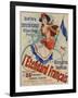 L'Etendard Francais Poster Bu Jules Cheret-null-Framed Giclee Print