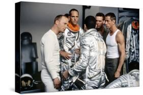L'Etoffe des heros (The Right Stuff) by PhilipKaufman with by gauche a droite Ed Harris, Charles Fr-null-Stretched Canvas