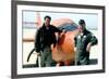 L'Etoffe des heros (The Right Stuff) by PhilipKaufman with Sam Shepard, 1983 (photo)-null-Framed Photo