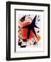 L'Etoile Bleue-Joan Miró-Framed Art Print