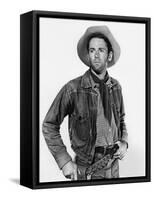 L'etrange incident OX-BOW INCIDENT by William Wellman with Henry Fonda, 1943 (b/w photo)-null-Framed Stretched Canvas