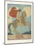 L'etranger, Illustration from Les Chansons De Bilitis, by Pierre Louys, Pub. 1922 (Pochoir Print)-Georges Barbier-Mounted Giclee Print