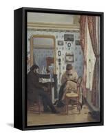 L'Etudiant-Francisco Oller-Framed Stretched Canvas