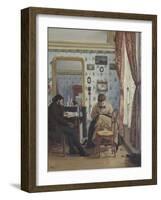 L'Etudiant-Francisco Oller-Framed Giclee Print