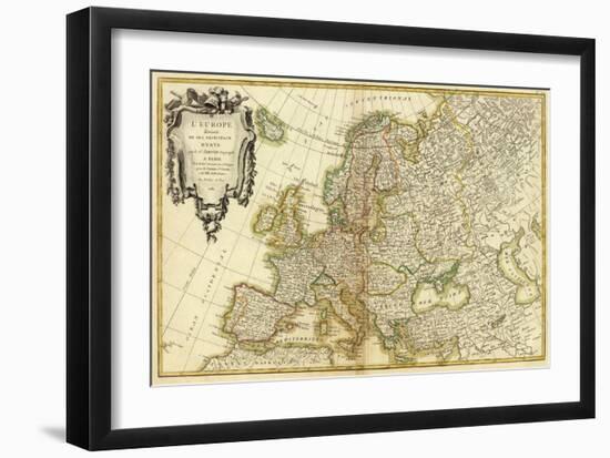 L'Europe, c.1782-Jean Janvier-Framed Art Print