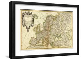 L'Europe, c.1782-Jean Janvier-Framed Art Print