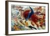 L'Eveil De La Cite (The City Awakes), 1910-Umberto Boccioni-Framed Giclee Print