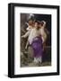 L'Eveil du Coeur-William Adolphe Bouguereau-Framed Art Print