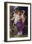 L'Eveil du Coeur-William Adolphe Bouguereau-Framed Art Print