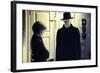 L' exorciste THE EXORCIST by William Friedkin with Ellen Burstyn and Max von Sydow, 1973 (photo)-null-Framed Photo