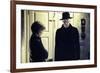 L' exorciste THE EXORCIST by William Friedkin with Ellen Burstyn and Max von Sydow, 1973 (photo)-null-Framed Photo