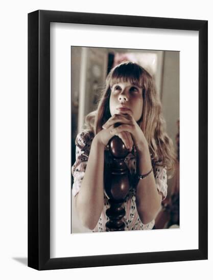 L' exorciste THE EXORCIST by William Friedkin with Linda Blair, 1973 (photo)-null-Framed Photo