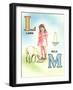 L for Lamb, M for Milk-null-Framed Art Print