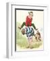 L For Leapfrog-Clive Uptton-Framed Giclee Print