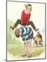 L For Leapfrog-Clive Uptton-Mounted Giclee Print